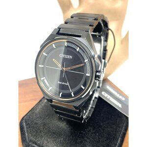 Citizen Men's Watch BJ6535-51E Eco-Drive Weekender Black Dial Stainless Steel